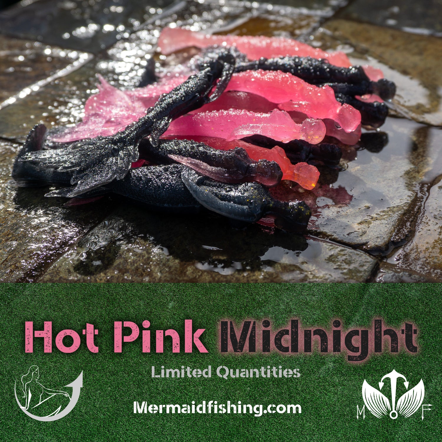 Introducing Hot Pink and Midnight - Mermaid Fishing Lures