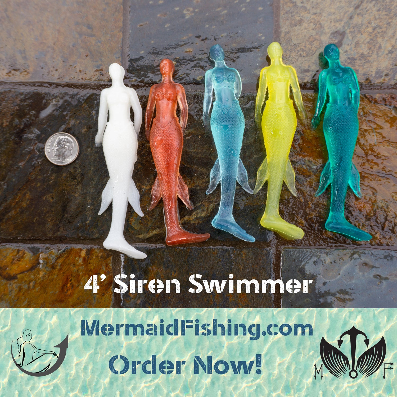 Introducing the 4" Siren Swimmer